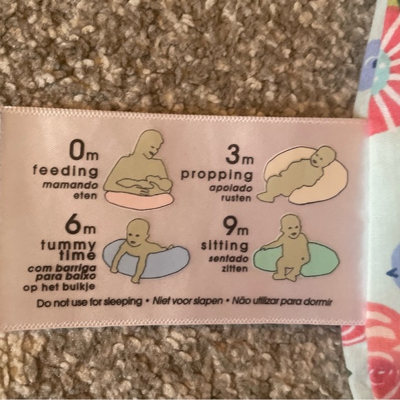 Floral Boppy Cover (cover only) - Picture 4 of 4